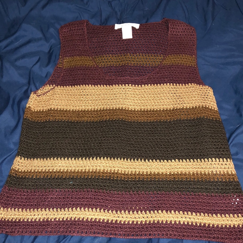 Hand Knit Jones New York tank top